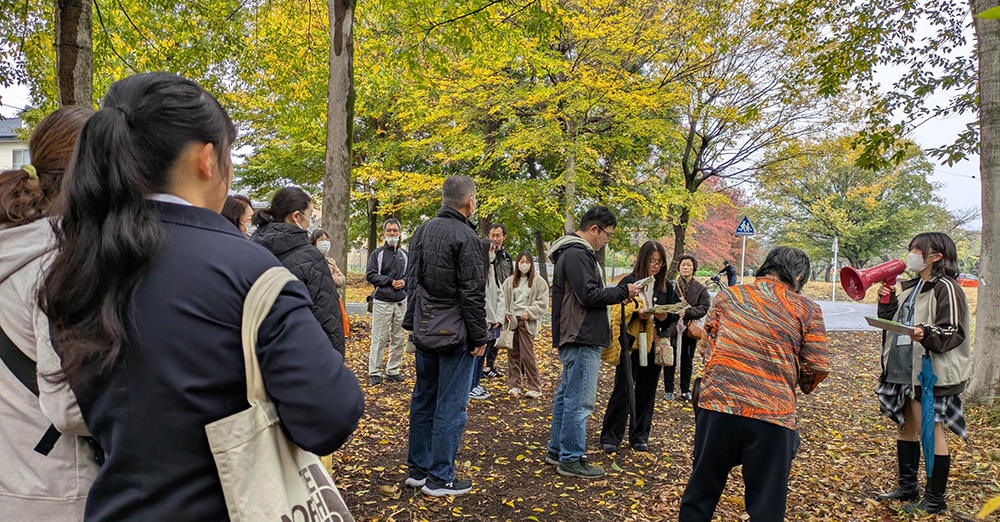 ホームカミングデー2025にて学生広報大使主催のキャンパスツアーが行われました