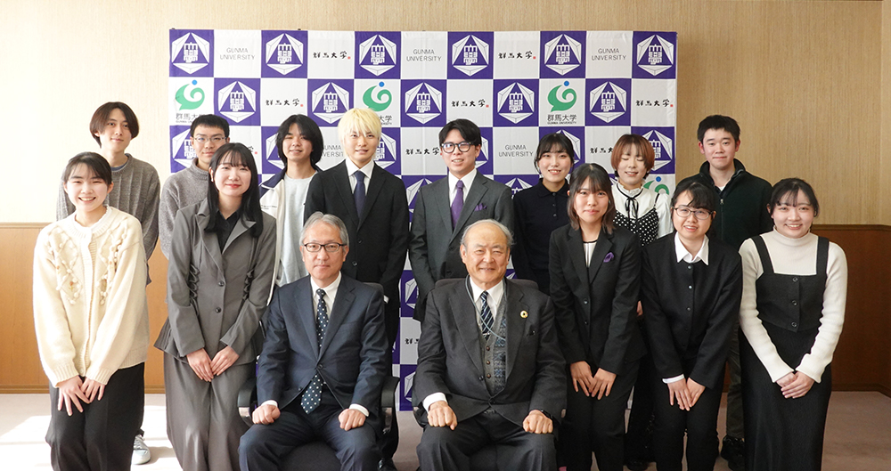 学生広報大使感謝状贈呈式を開催しました