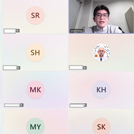 大学院理工学府説明会で体験発表を行いました
