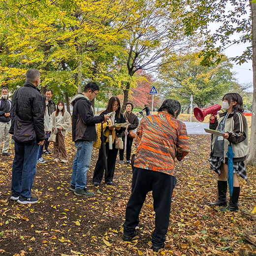 ホームカミングデー2025にて学生広報大使主催のキャンパスツアーが行われました