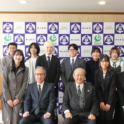 学生広報大使感謝状贈呈式を開催しました